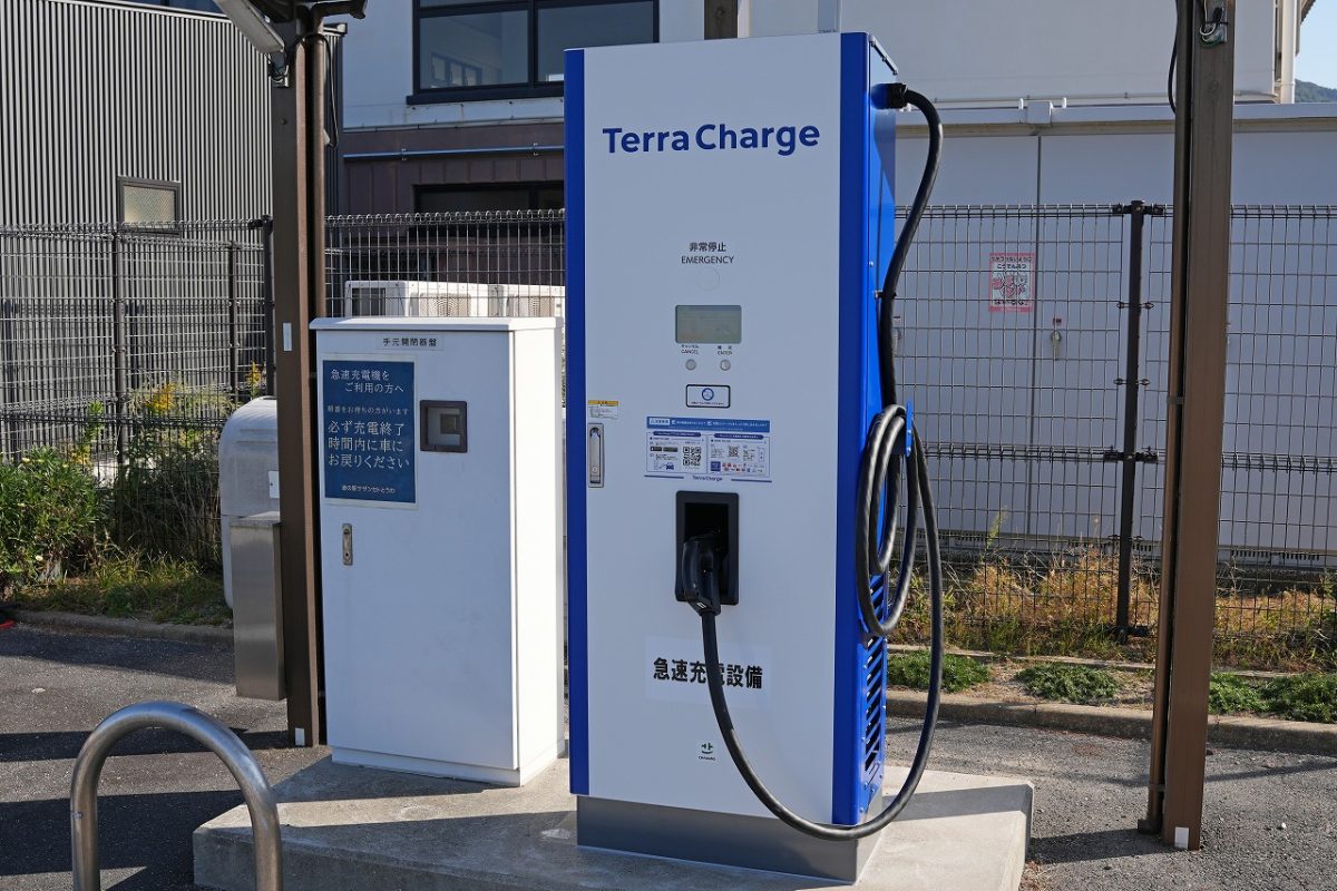道の駅のEV充電器（急速充電器/50kW）が復旧（新設）しました