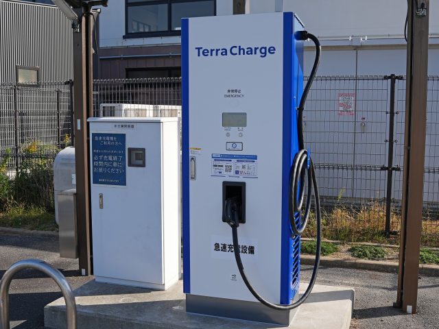 道の駅のEV充電器（急速充電器/50kW）が復旧（新設）しました